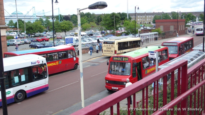 aocmisc01170709.JPG - Any Colour As Long As It Is Not Red!  3 Avondale Minibuses Show Evidence Of Their Former Owners In Clydebank