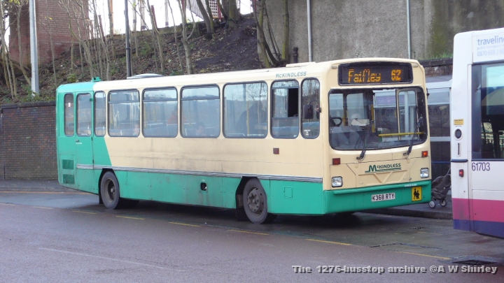 mckk368rty01131109.JPG - McKindless K368 RTY, The Wright Bodied Dart Back In Use On The 62