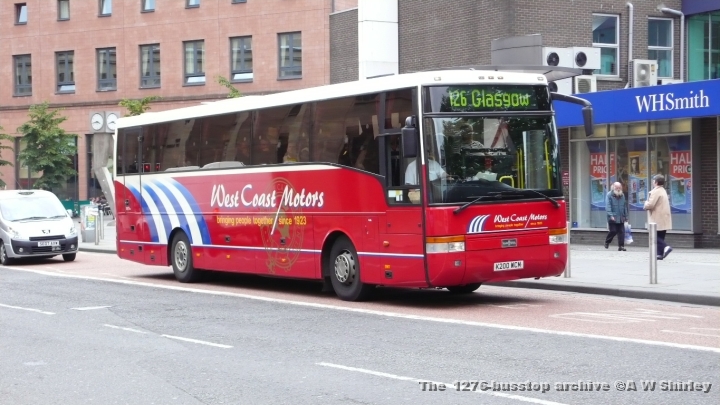 wcmk200wcm01220808.JPG - West Coast Motors K200 WCM Arriving In Glasgow On Their 926