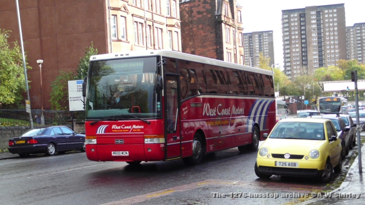 wcmm600wcm01241008.JPG - West Coast Motors W600 WCM Passing Through Scotstoun