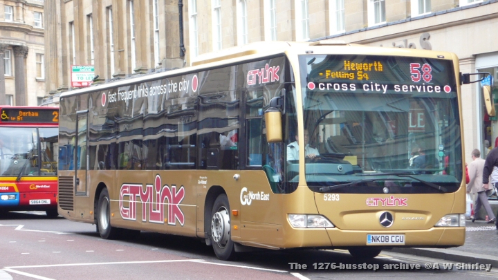 gne529301180708.JPG - Go North East Citaro 5293