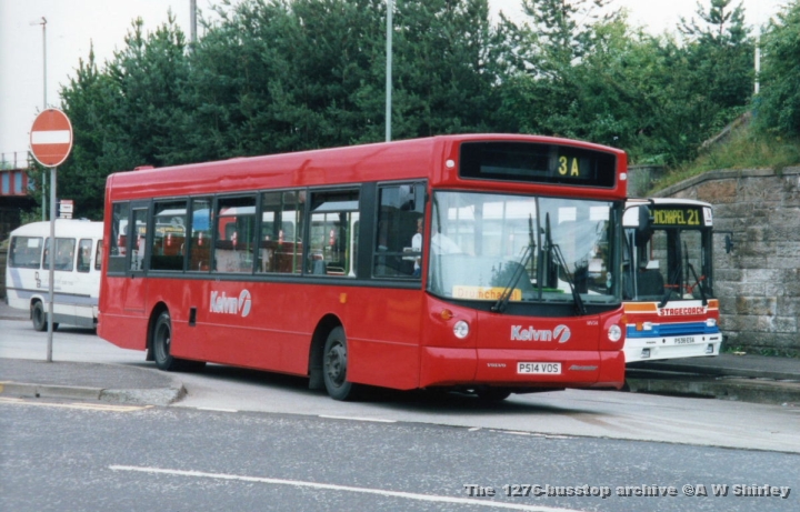 fkbmv3401dtuknw.JPG - MV35 Of First Kelvin On The 3A, I Think The Bus Was New When This Was Taken