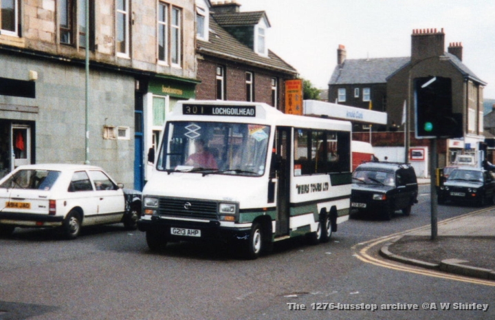 wtlg213ahp01dtuknw.JPG - Weirs Tours Talbot Pullman G213 AHP Heading For Lochgoilhead On The 301