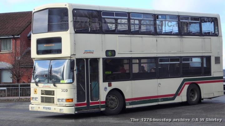 Mccn732rgd01270309.JPG - 3020, N732 RGD, Seen At Dalreoch Before Taking Up A Schools Journey