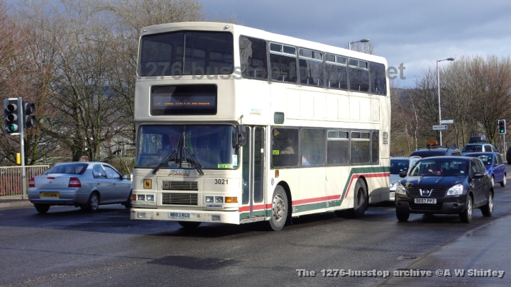 Mccn883rgd01270309.JPG - 3021, N883 RGD, Seen Heading For Balloch At Dalreoch