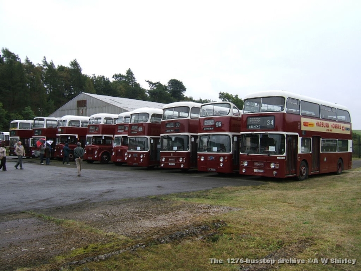 lath2008060007.JPG - A Line Up With Several Generations Of Edinburgh Double Decks