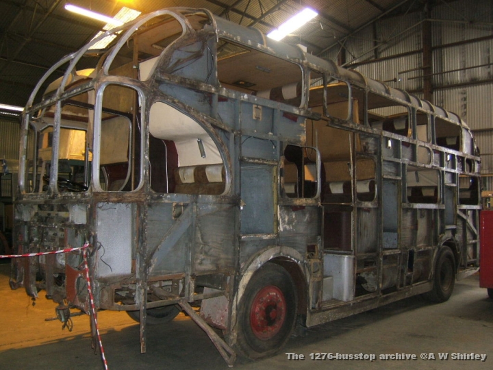 lath2008060071.JPG - The Twin Deck Coach Inside The Workshop