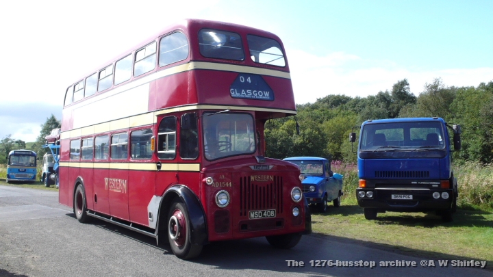 msd408svmbaug09.JPG - Wetsern AD1544, MSD 408, An Alexander Bodied Leyland Titan