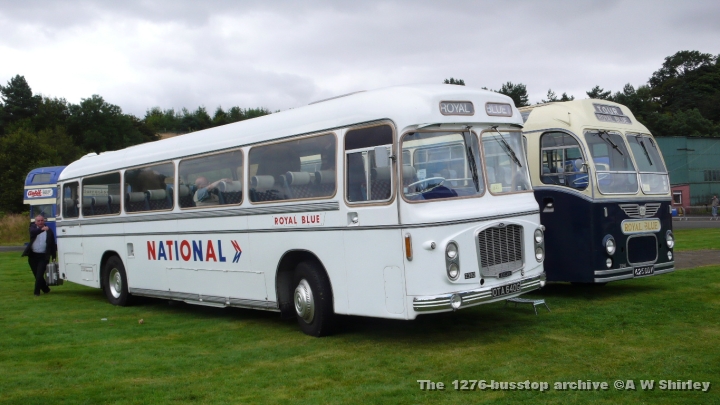 ota640g01svmbaug09.JPG - Royal Blue ECW Bodied RELH Coach OTA 640G, Southern National 2380 Alongside 625 DDV