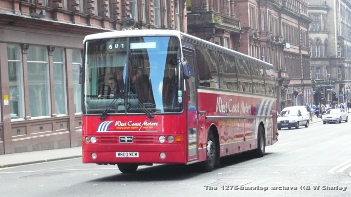 wcmm800wcm01100709.JPG - West Coast Motors M800 WCM, Given The Number In The Destination I Assume It Is Heading Up To Buchanan For A T In The Park Shuttle