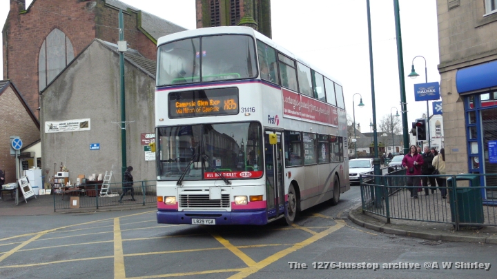fig3141601130209.JPG - First Glasgow 31416 In Kirkintilloch On The X85