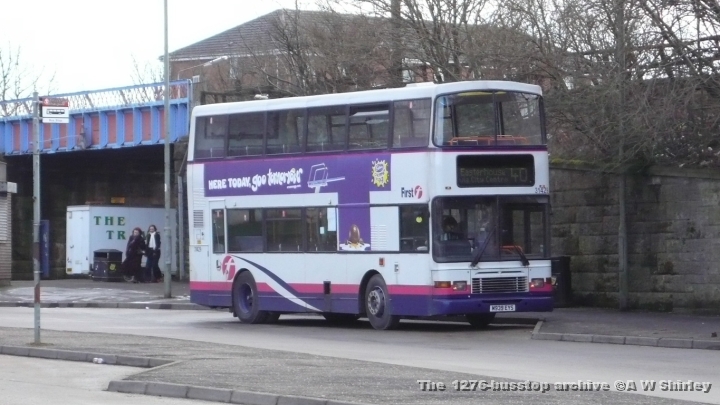 fig3142901060209.JPG - First Glasgow 31492, Seen In Clydebank On The 40