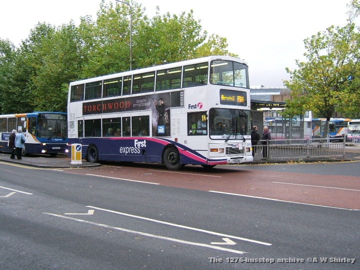 fig3147301271006.JPG - First Glasgow 31473 Arriving In Glasgow On One Of The New Cumbernauld Express's
