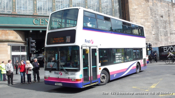 fig3284301190609.JPG - First Glasgow Trident 32843 On The 61