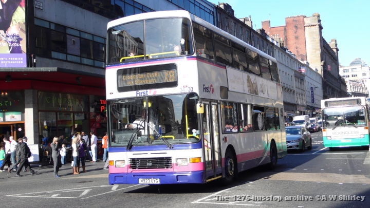 fig3420301161009.JPG - First Glasgow Olympian 34203, One Of The Former Yorkshire Coastliner Examples, Seen On The X8