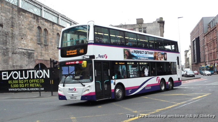 fig3820101310709.JPG - 38201, Numerically The First Of The Enviro 500s In The First Glasgow Fleet Seen On The 44A