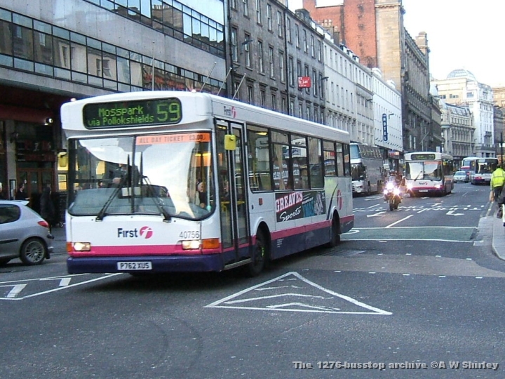 fig4075601231107.JPG - First Glasgow UVG Dart 40756, With Another Example Just Behind