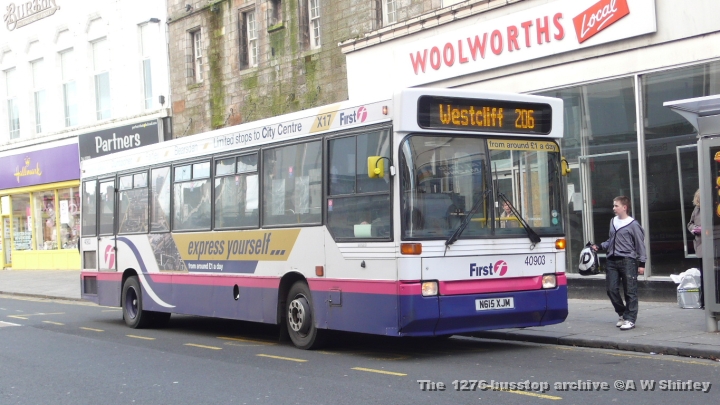 fig4090301140309.JPG - First Glasgow 40903, Still With X17 Branding, On The 206