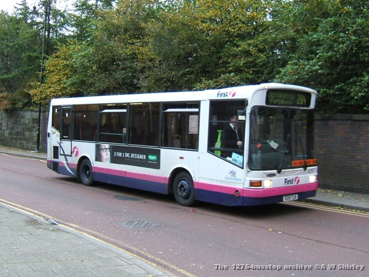 fig4121901021107.JPG - First Glasgow 41219 Having Been Borrowed From The 81 For A Clydebank - Old Kilpatrick 204
