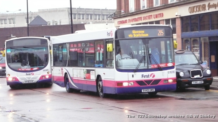 fig6169601231009.JPG - First Glasgow 61696 Heading For Glasgow On The 215, I Think It Came Out Of The City As A 216