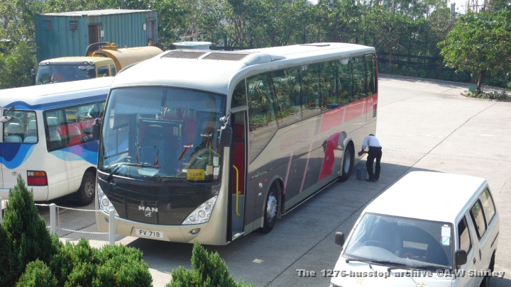 ltlfv71901241108.JPG - Lantau Tours Recent MAN FV719 Seen At The Parking Area Adjacent To The Buddha Statue