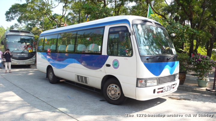nlbty101241108.JPG - New Lantao Bus TY1 Parked At Po Lin Monastery